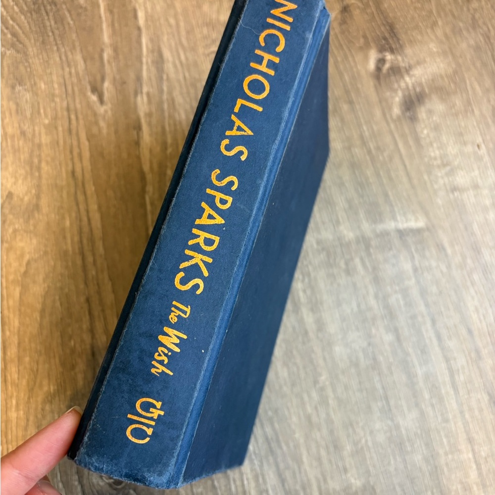 Nicholas Sparks 'The Wish' Hardcover Book